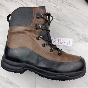 Ll Bean Mens Ice Studded Duck Boots 